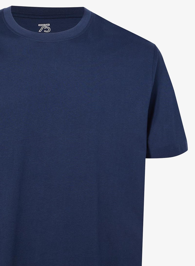 سفنتي فايف بيسيكس تيشيرت مقاس كبير بقصة عادية - Image 5